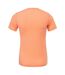 T-shirt manches courtes unisexe orange Bella + Canvas Bella + Canvas