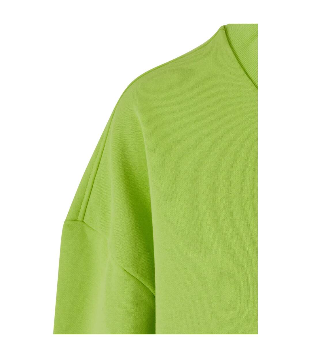 Sweat Motif/style Court Femme Jaune Fluo Urban Classics-3