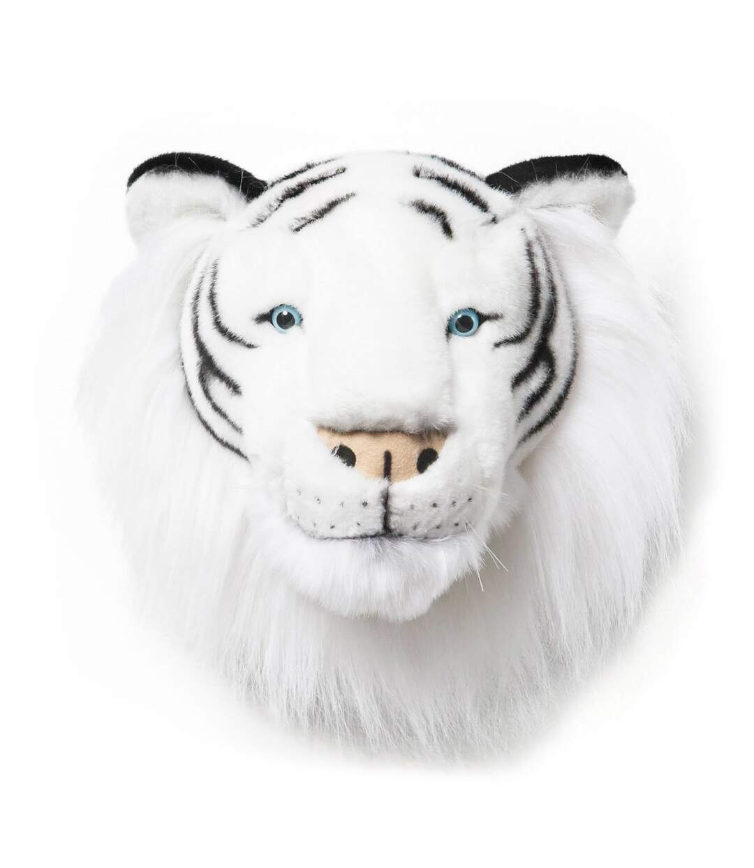 Peluche trophée mural Polaire Tigre Blanc Albert-2