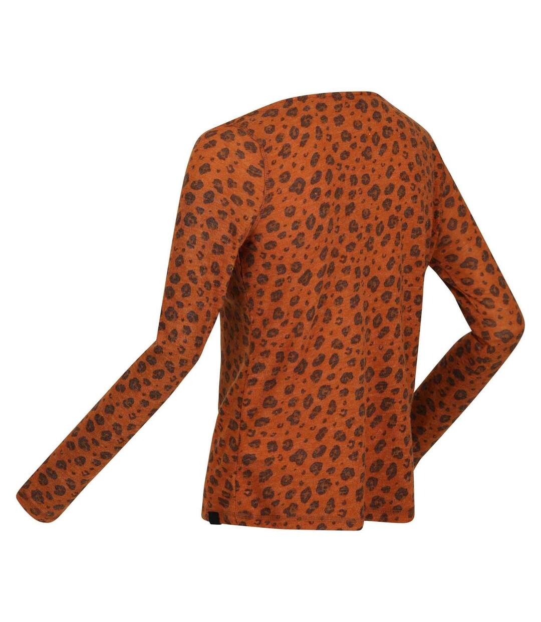 Womens/ladies Frayda Lightweight Cowl Neck Top Orange Regatta-4