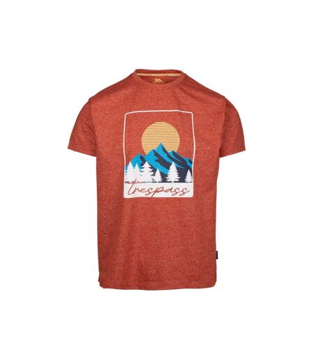 Trespass Mens Idukki T-Shirt (Burnt Orange) - UTTP6274