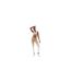 Brassière De Sport Motif/style Ombré Femme Marron Blanc USA Pro-1