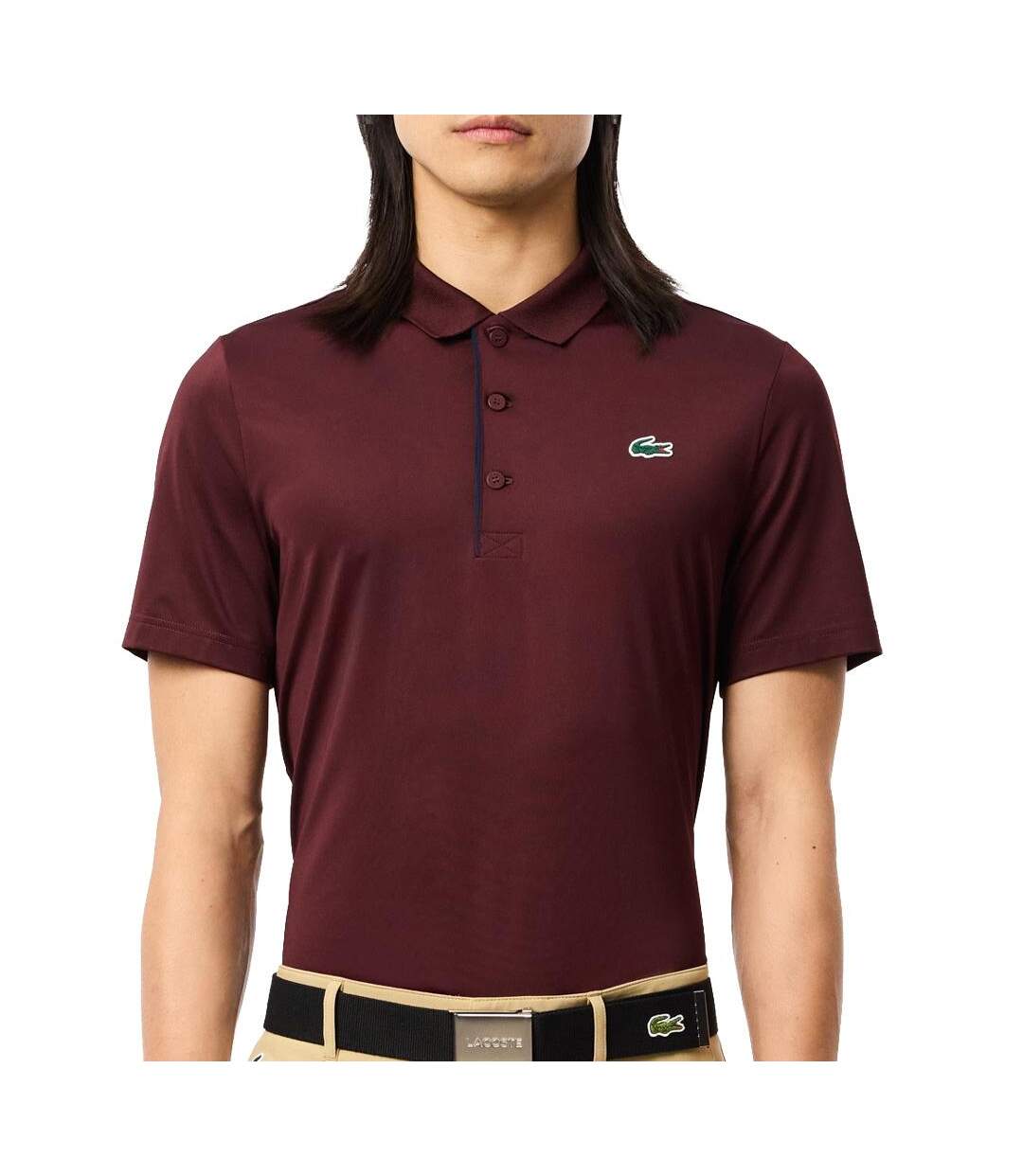 Polo bordeaux homme lacoste ixz-1