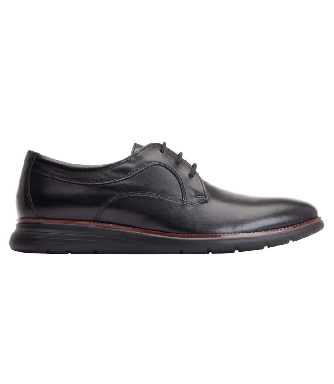 Derbies Wing Homme Noir Base London-3