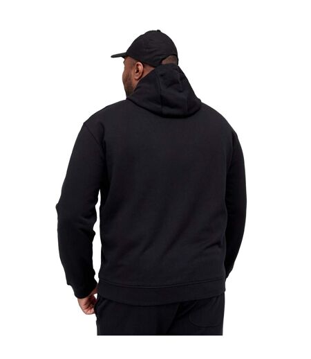 Mens plus pullover hoodie jet black Lyle & Scott