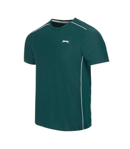 T-shirt Tennis Tech Homme Vert Sombre Slazenger