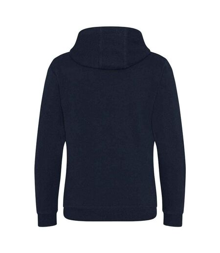 Sweat À Capuche Just Hoods Graduate Homme Nouveau Bleu Marine Awdis