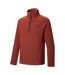 Haut Polaire À Col Montant Zippé Motif/style Alvéolé Kenger Homme Rouge Brûlé Regatta-4
