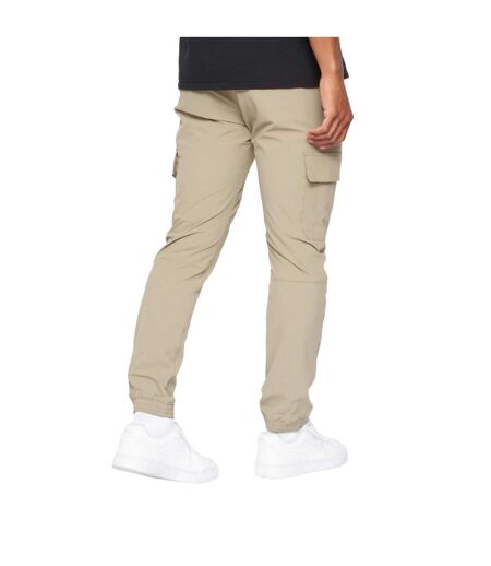 Mens Waylon Woven Cargo Trousers Stone Kings Will Dream