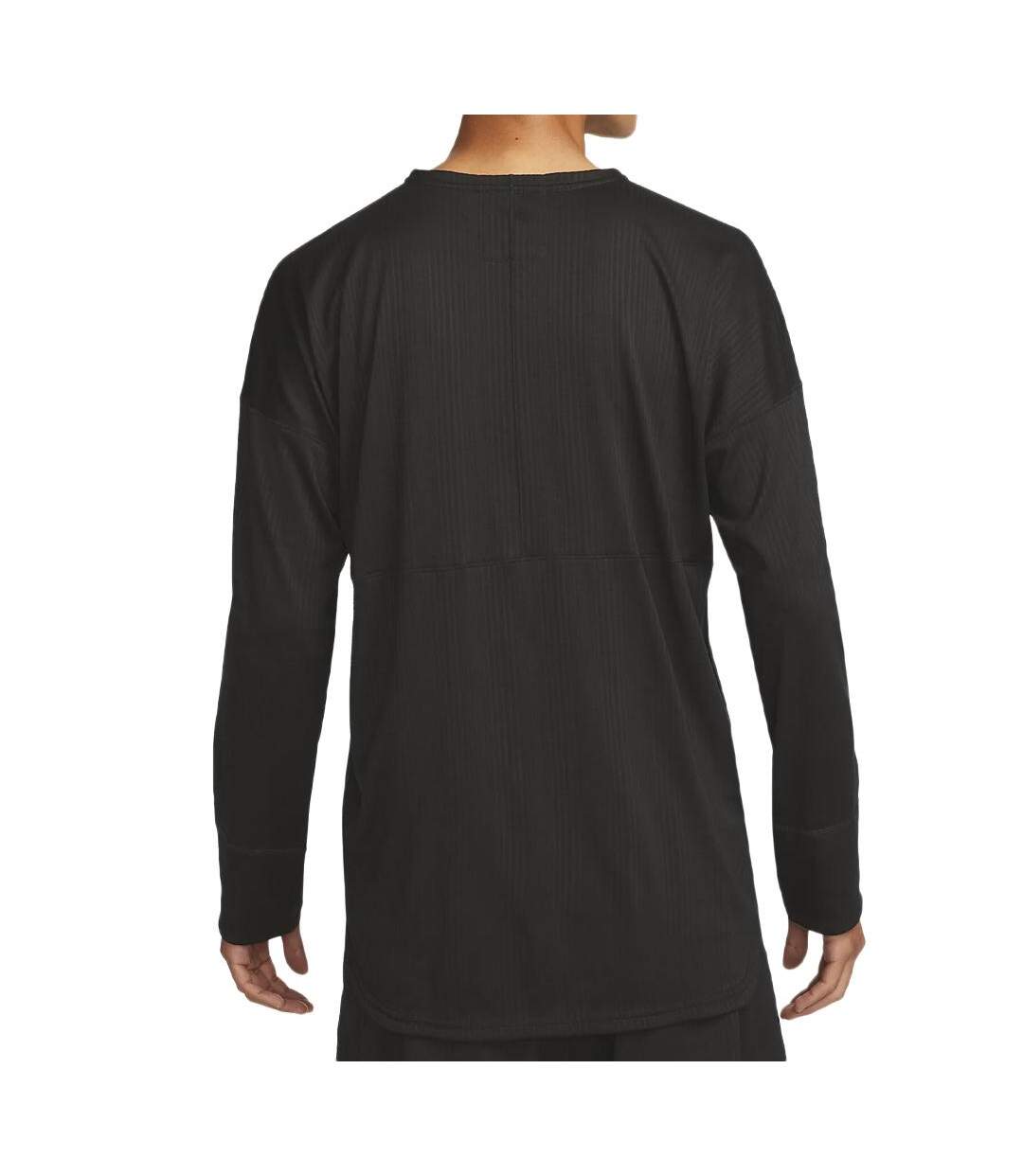 Sweat noir homme nike dri-fit crew top - l-2