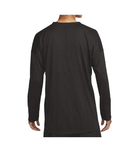 Sweat noir homme nike dri-fit crew top - l