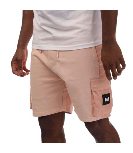 Short À Superpositions Pink Sands Pour Hommes Rose Weekend Offender