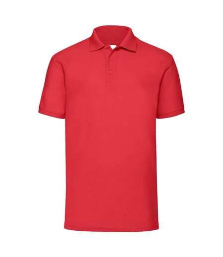 Polo 65/35 Homme Rouge Fruit Of The Loom