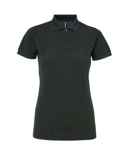 Asquith & Fox Womens/Ladies Short Sleeve Performance Blend Polo Shirt (Bottle) - UTRW5354