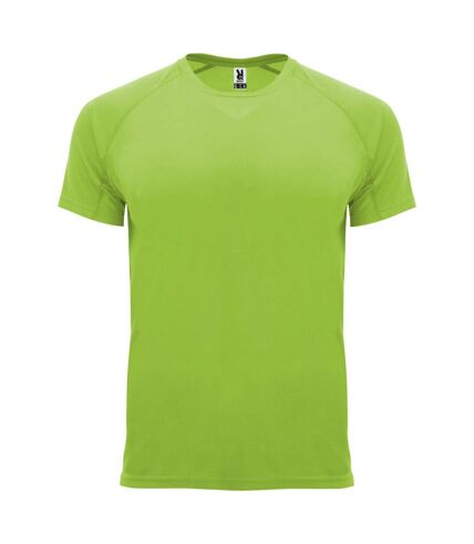 Roly Mens Bahrain Short-Sleeved Sports T-Shirt (Lime) - UTPF4339