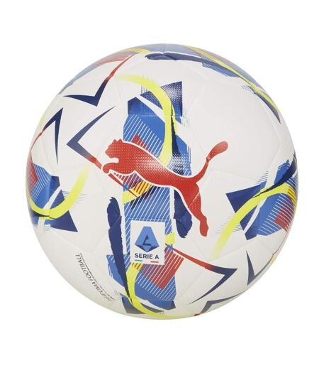Ballon de championnat blanc/bleu/rouge puma orbita - taille 5