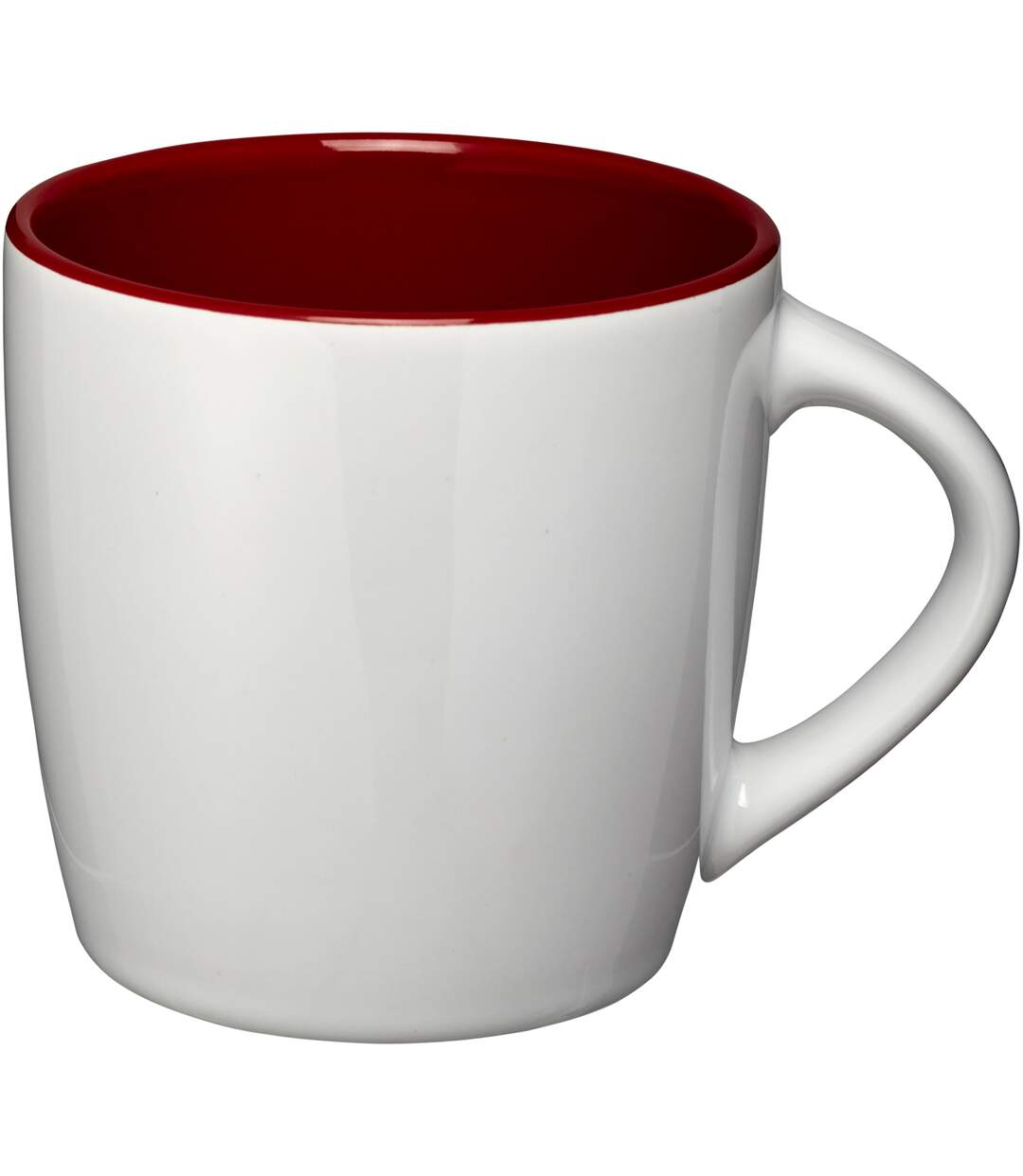 Aztec ceramic mug 11.7 x 8.8 cm white/red Bullet