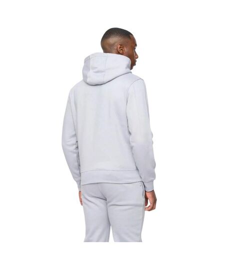 Mens chemtars full zip hoodie steel blue Duck and Cover