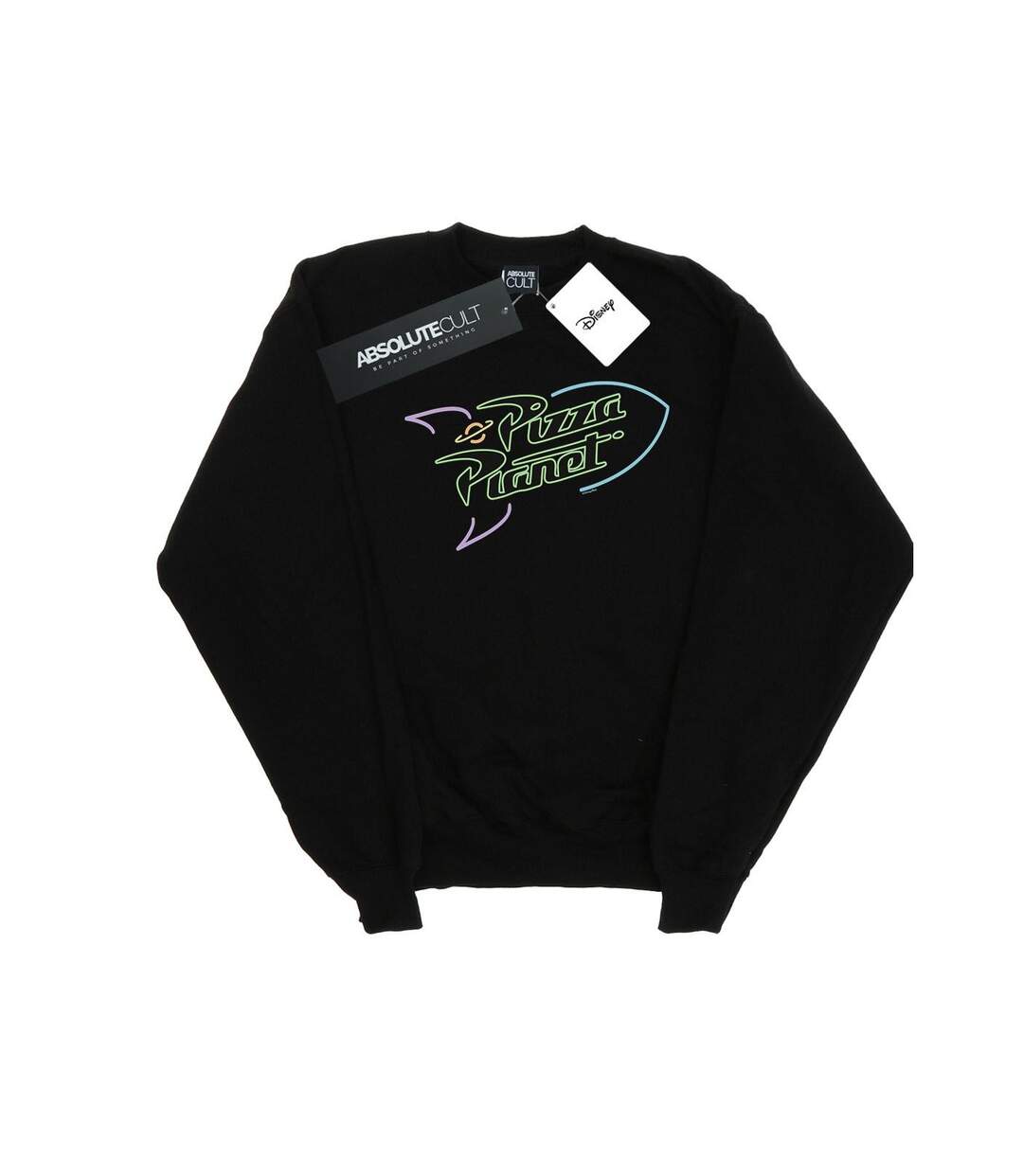 Disney Pantalon de survêtement Toy Story Neon Pizza Planet Womens/Ladies (Noir) - UTBI42096-1