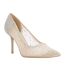 Womens/ladies Bejewells Embellished Stiletto Heel Court Shoes Gold Dune London-4