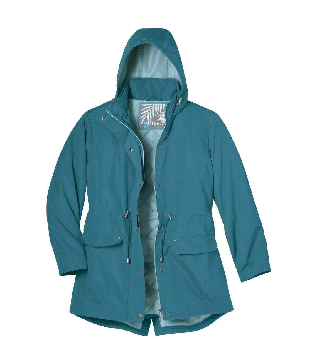 Parka femme bleu sarcelle Atlas for Women-1