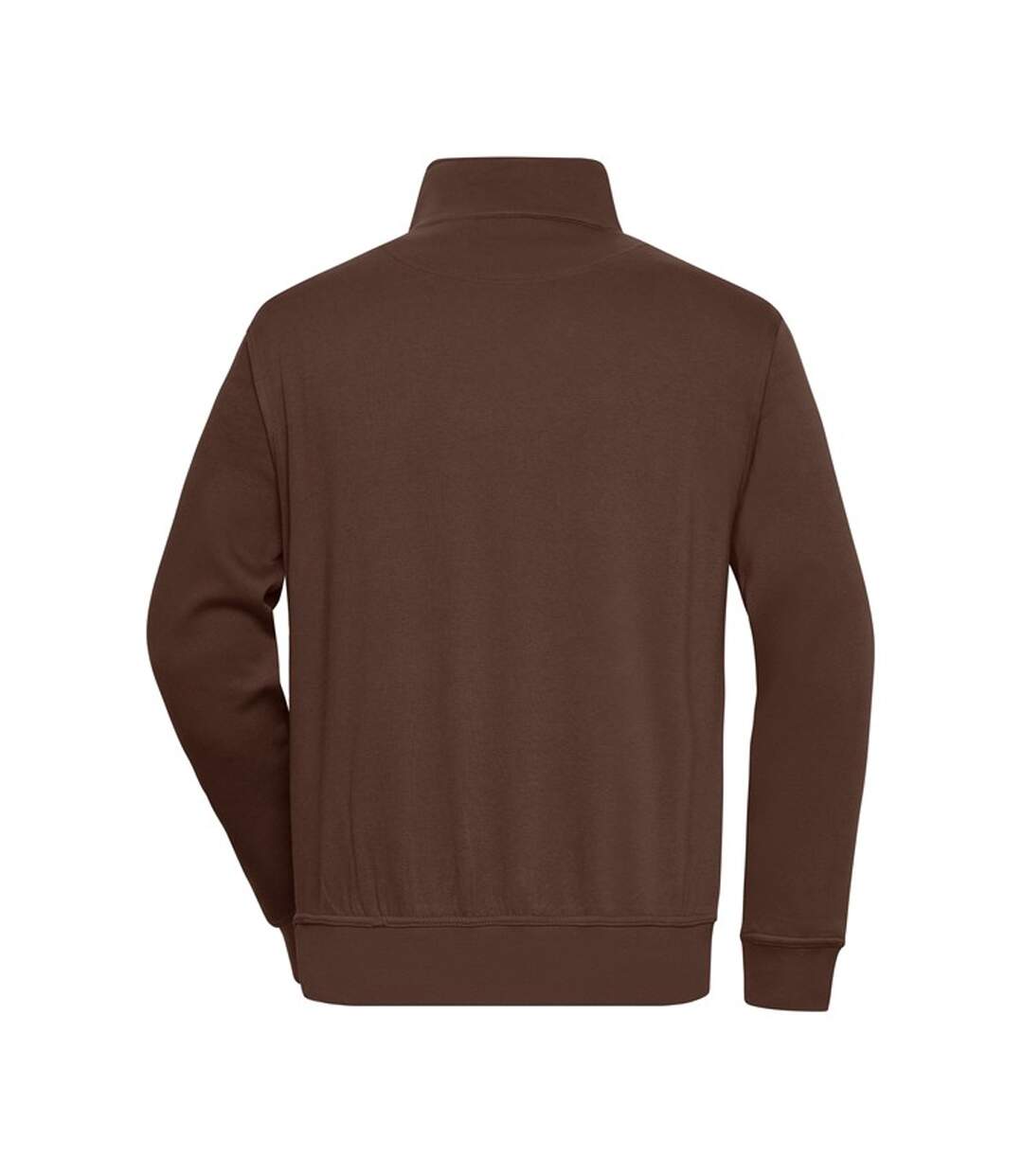 Sweat Workwear Homme Marron James And Nicholson-2