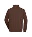 Sweat Workwear Homme Marron James And Nicholson-2