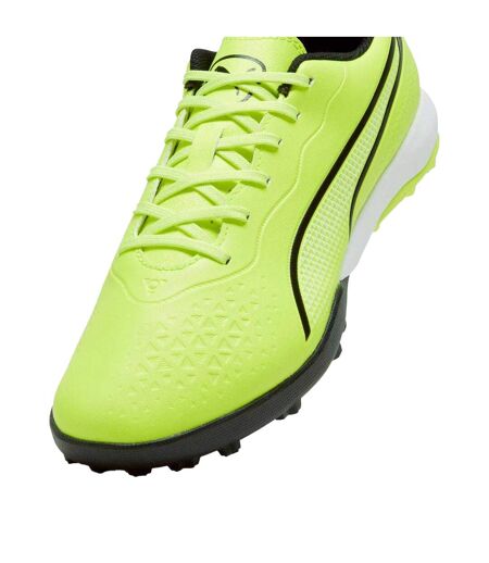 Chaussures De Foot King Match Adulte Vert Clair Électrique Noir Puma