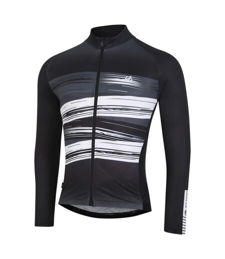 Mens Tread Aep Long-sleeved Jersey Black Dare 2B