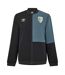 Mens Afc Bournemouth Colour Block Jacket Caviar Slate Umbro-1