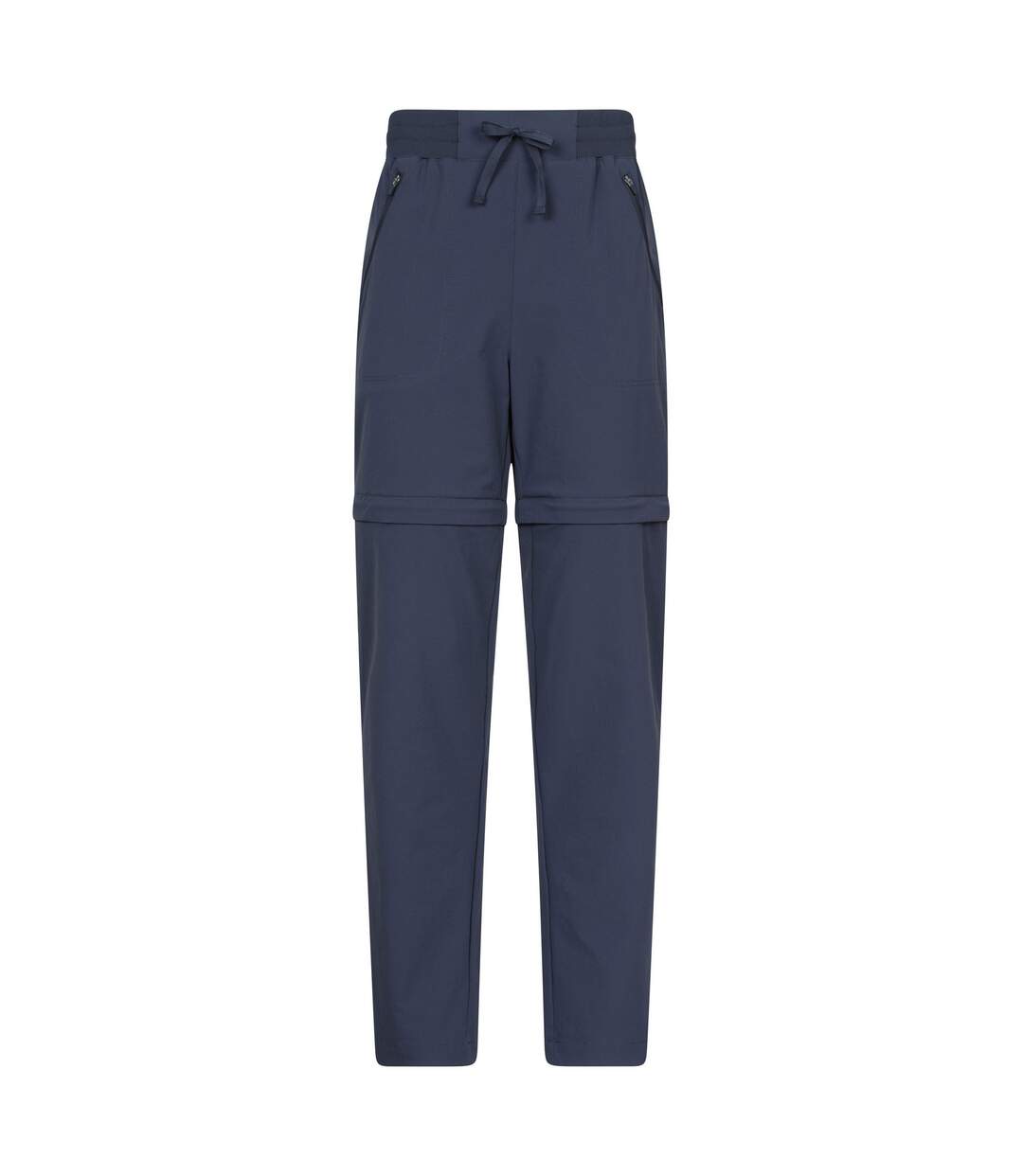 Womens/ladies explorer zip-off trousers navy Mountain Warehouse-1
