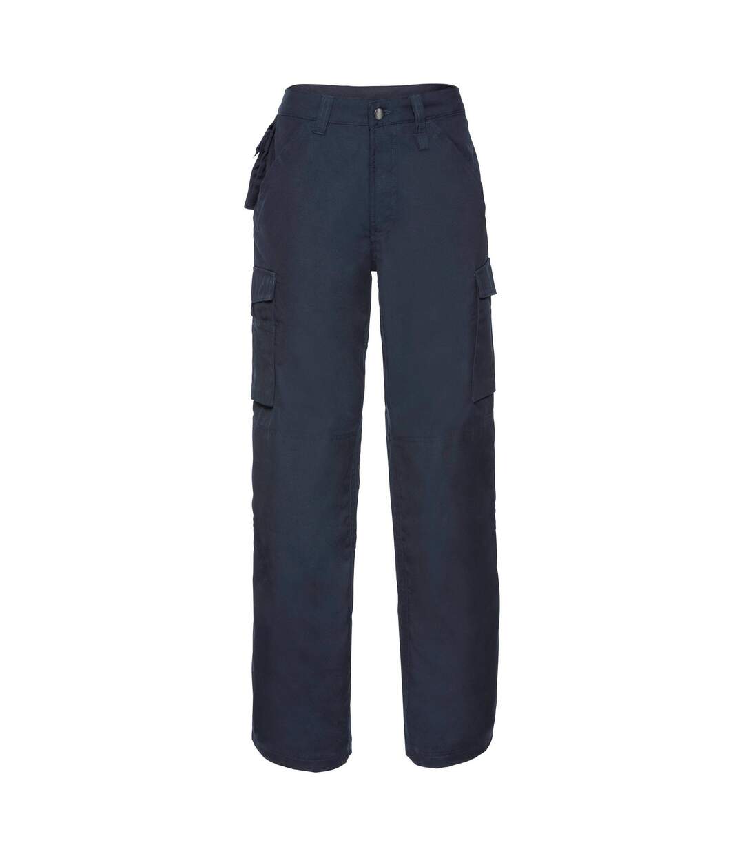 Pantalon De Travail Robuste, Coupe Longue Homme Bleu Marine Russell-1