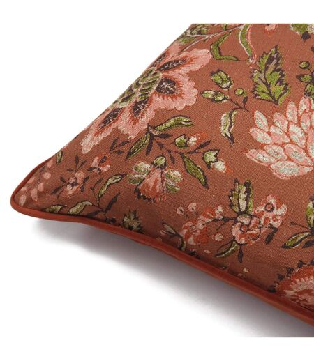 Prestigious Textiles - Housse de coussin APSLEY (Marron orangé) (55 cm x 55 cm) - UTRV2259