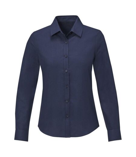 Womens/ladies pollux shirt navy Elevate