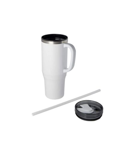 Melbourne 1200ml mug with straw one size white Generic