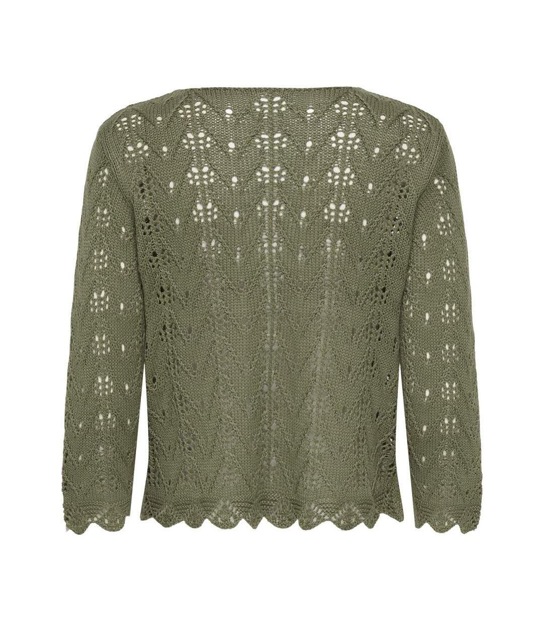 Pull kaki femme jdy susi 3/4-2