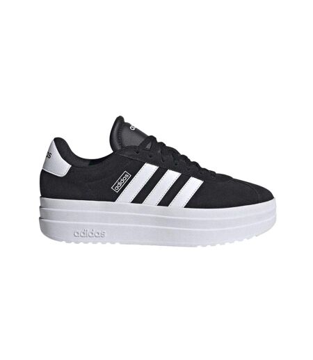 Baskets Court Bold Femme Noir Blanc Adidas