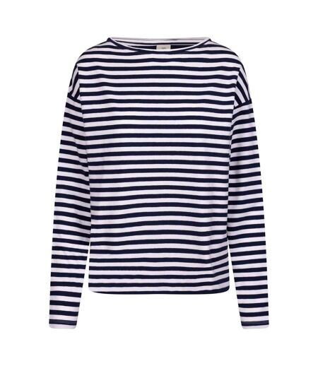 Haut Style À Rayures Thelma Femme Bleu Marine Trespass