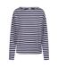 Haut Style À Rayures Thelma Femme Bleu Marine Trespass-1