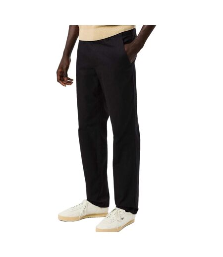 Pantalon fluide noir homme lacoste hh3332