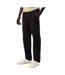 Pantalon fluide noir homme lacoste hh3332-1
