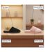 INFINITIF PARIS Pantoufles Mules Femme Pack 2 Paires Tige Côtelée Semelle Mousse-5