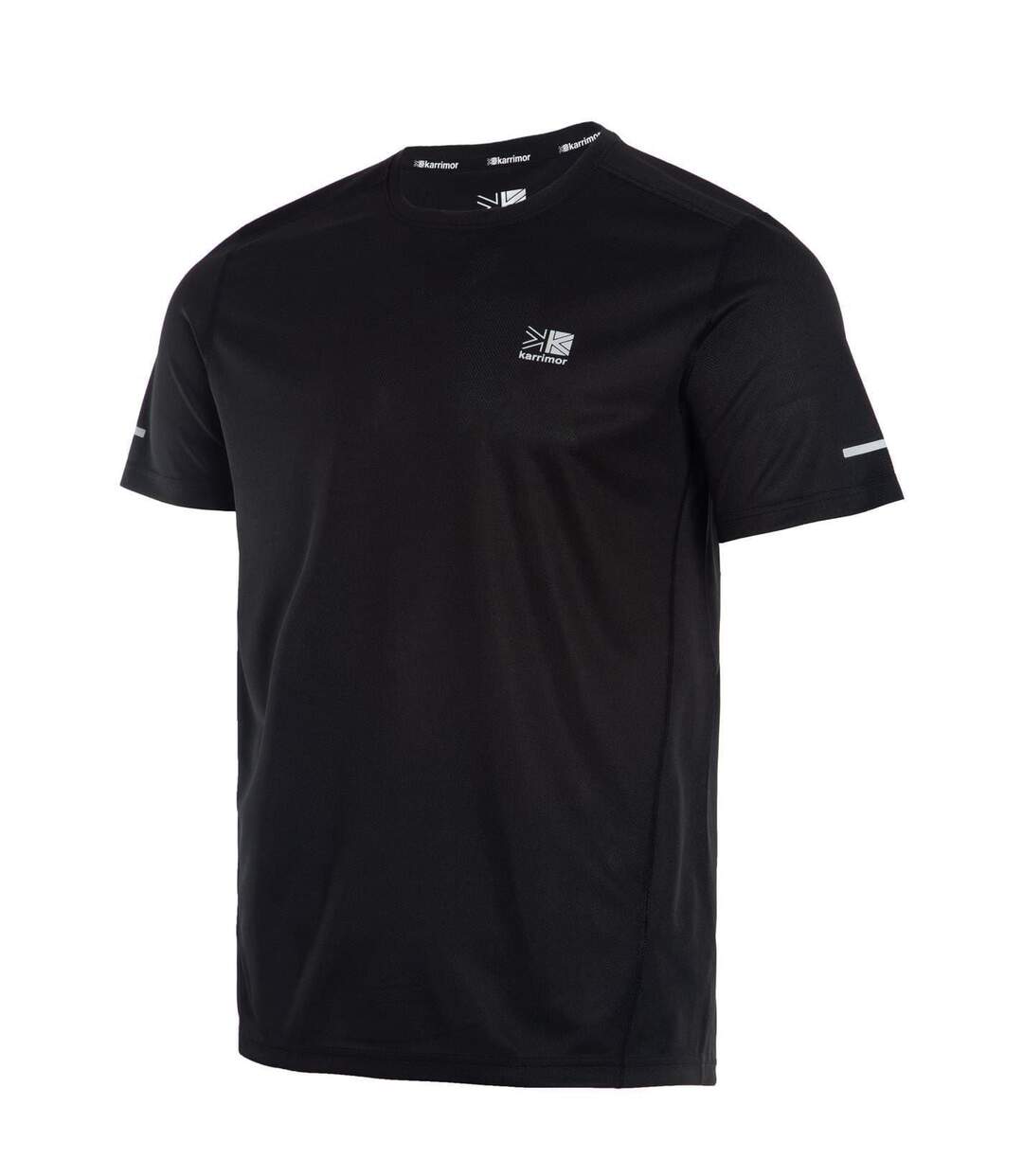 T-shirt Course À Pied Homme Noir Karrimor-3