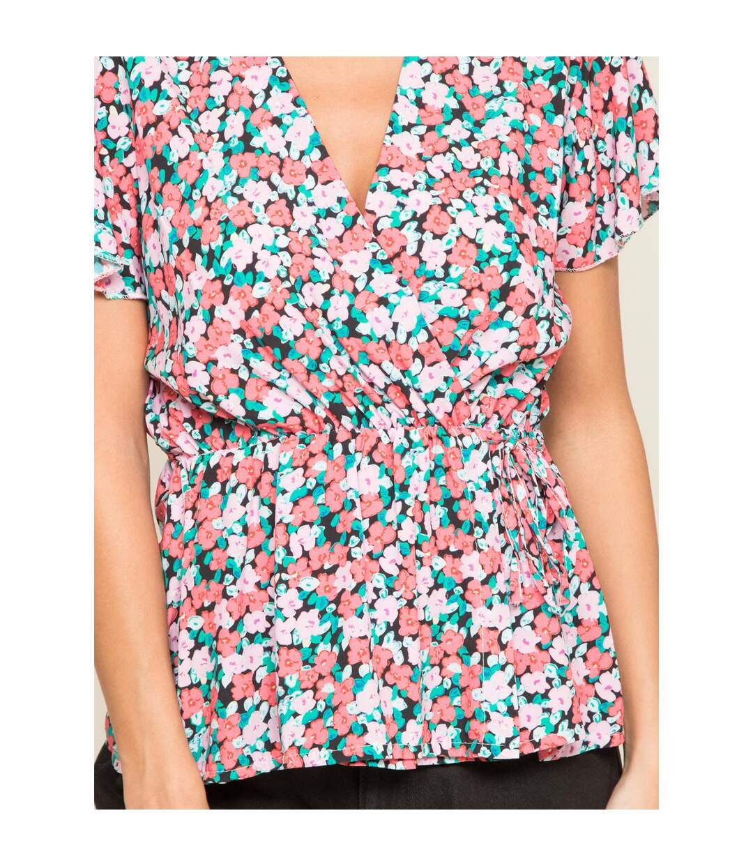 Top fluide motifs FUSHIA - Dona X Lisa-3