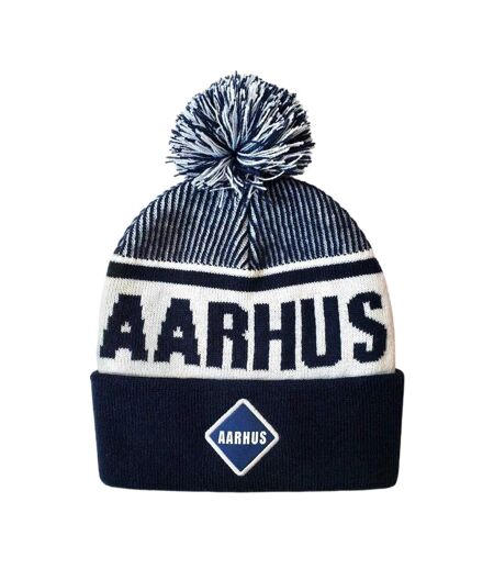 Aarhus Beanie Blue White Team