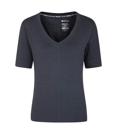 T-shirt Panna Femme Noir Mountain Warehouse