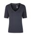 T-shirt Panna Femme Noir Mountain Warehouse-1