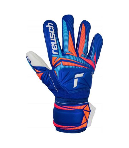 Gants De Gardien De But Foot Attrakt Resist Adulte Bleu Reusch
