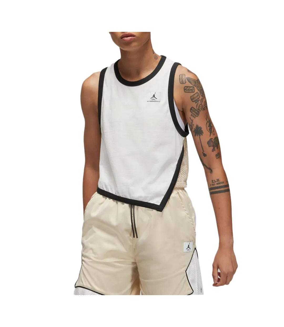 Débardeur Blanc Femme Nike Essen Jersey Tank - L-1