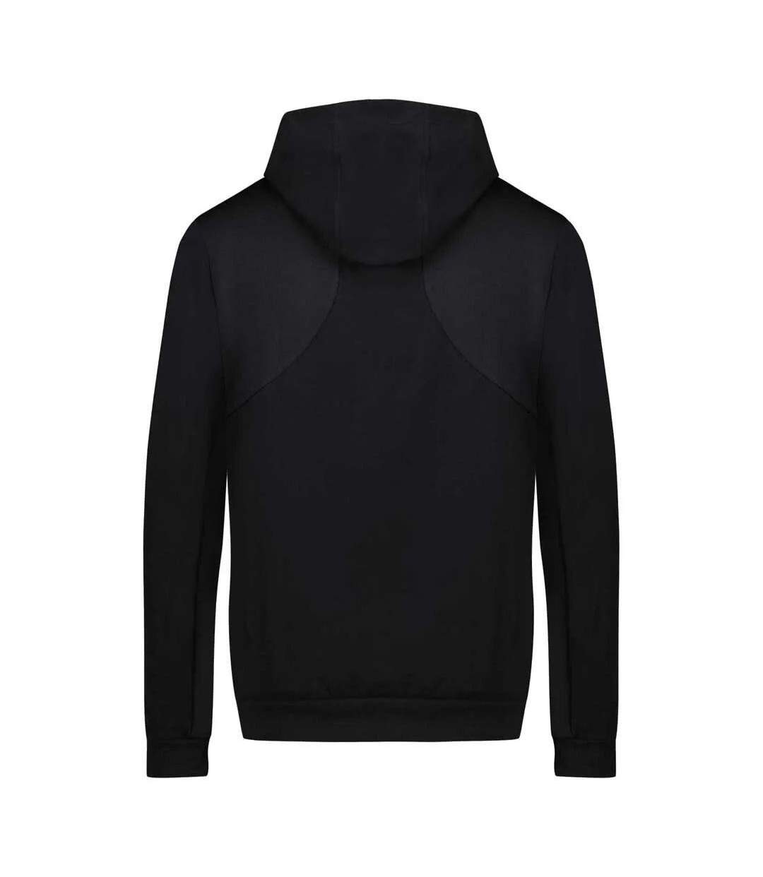 Sweat à capuche noir homme le coq sportif training hoody n°2-2